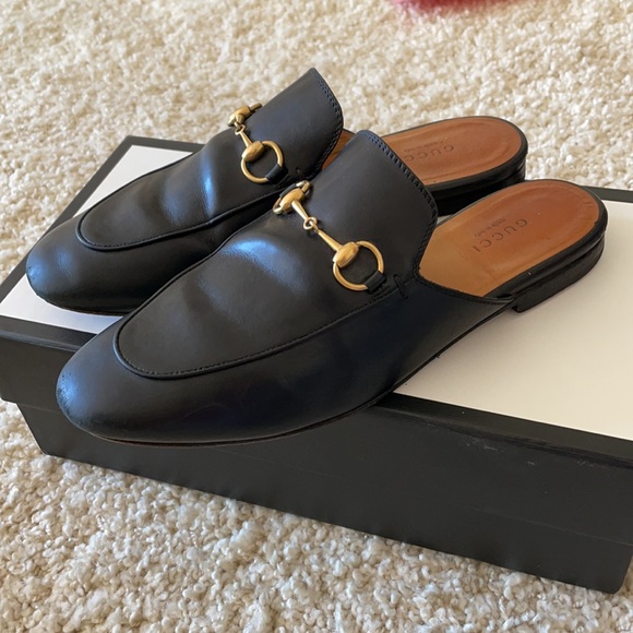 Gucci Princetown Mule Loafers Size 38 - Picture 3 of 6